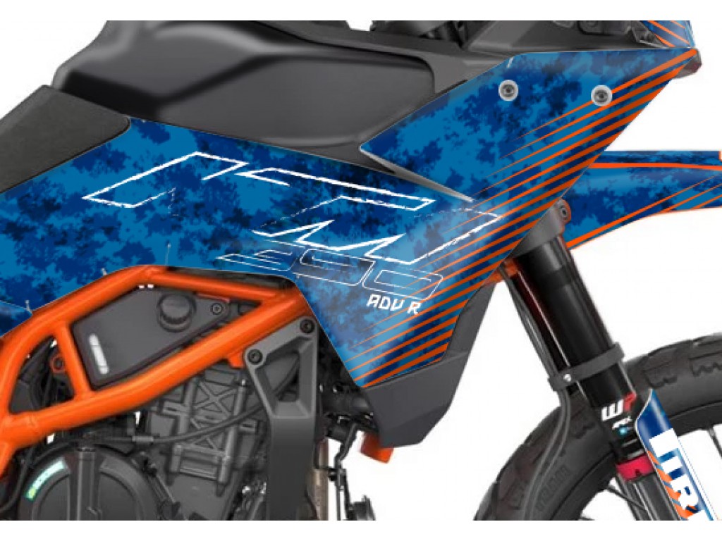KTM 390 ADV R - X   GRAPHIC - STICKER SET - DECAL KIT 