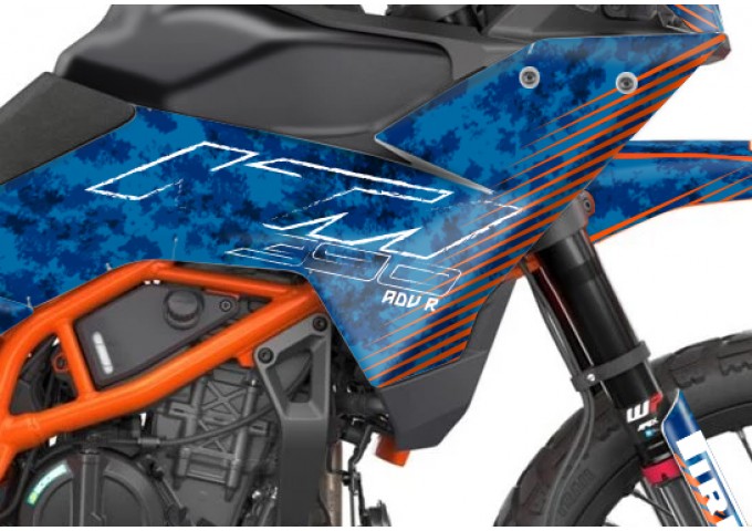 KTM 390 ADV R - X   GRAPHIC - STICKER SET - DECAL KIT 