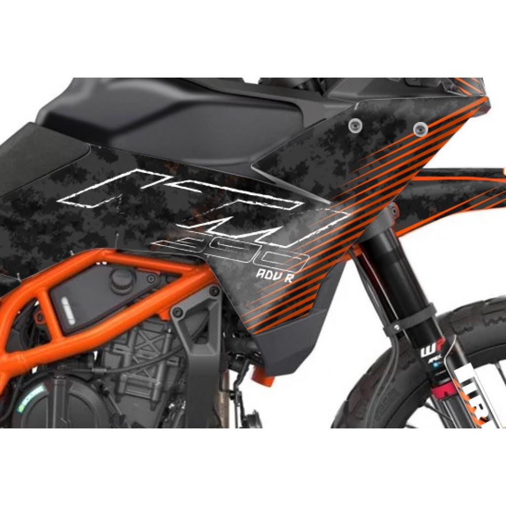 KTM 390 ADV R - X   GRAPHIC - STICKER SET - DECAL KIT 