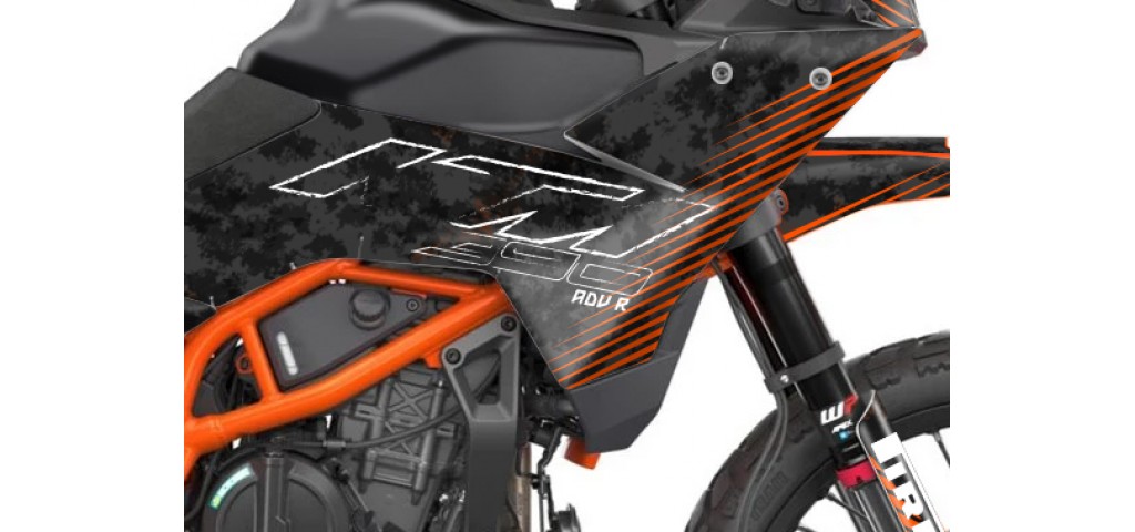 KTM 390 ADV R - X   GRAPHIC - STICKER SET - DECAL KIT 
