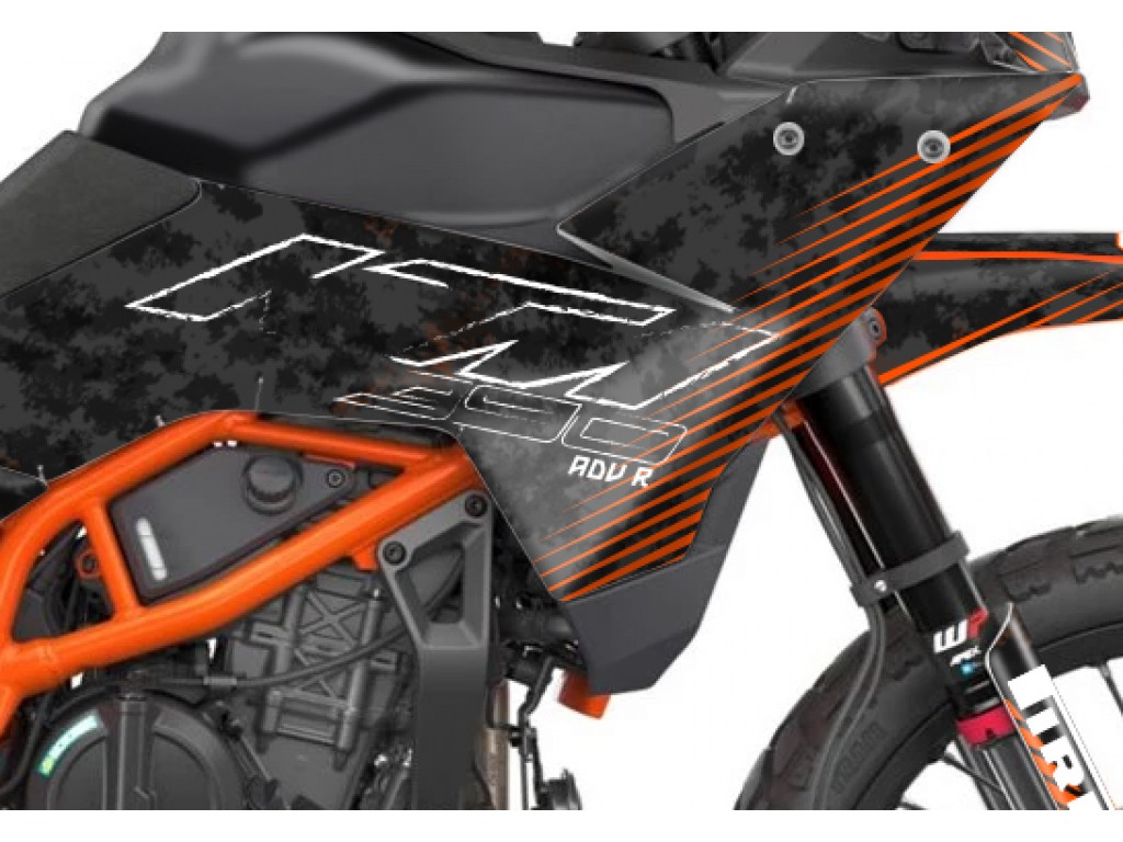 KTM 390 ADV R - X   GRAPHIC - STICKER SET - DECAL KIT 