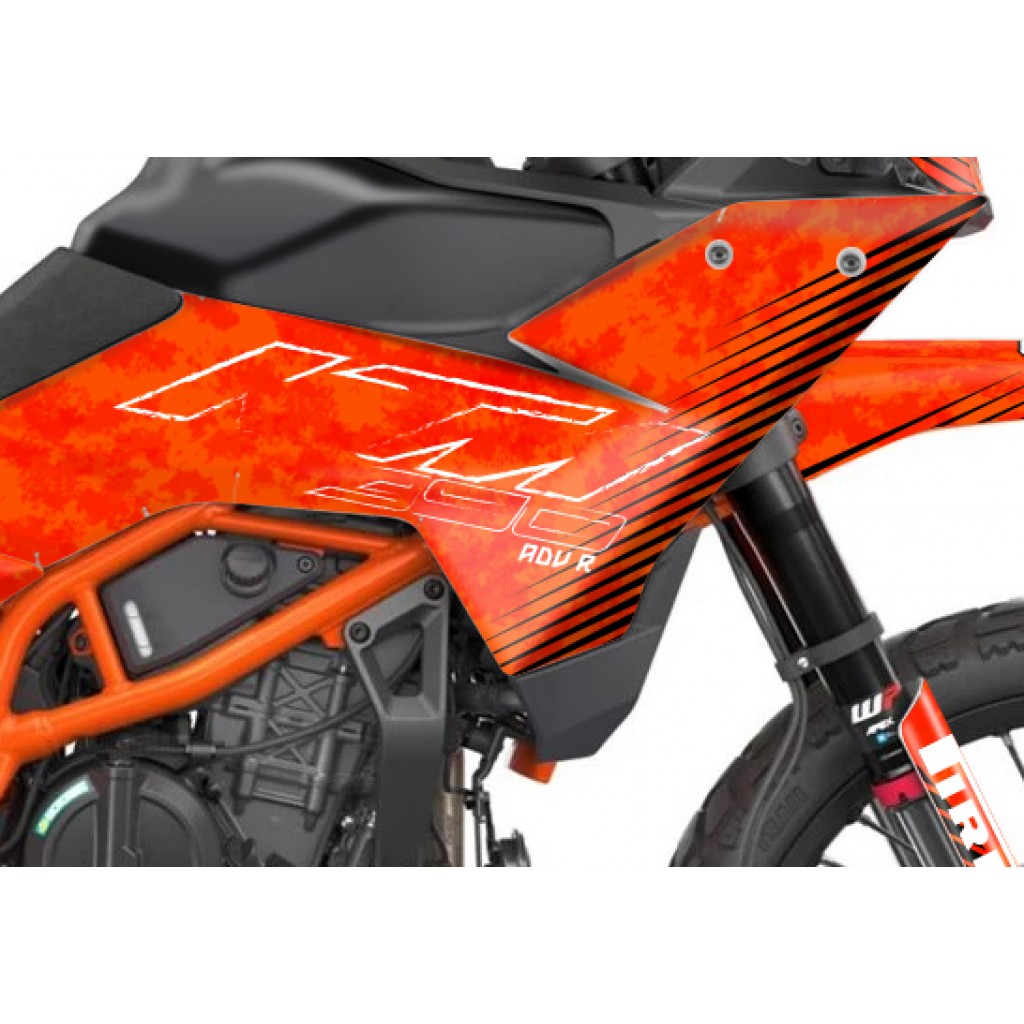 KTM 390 ADV R - X   GRAPHIC - STICKER SET - DECAL KIT 