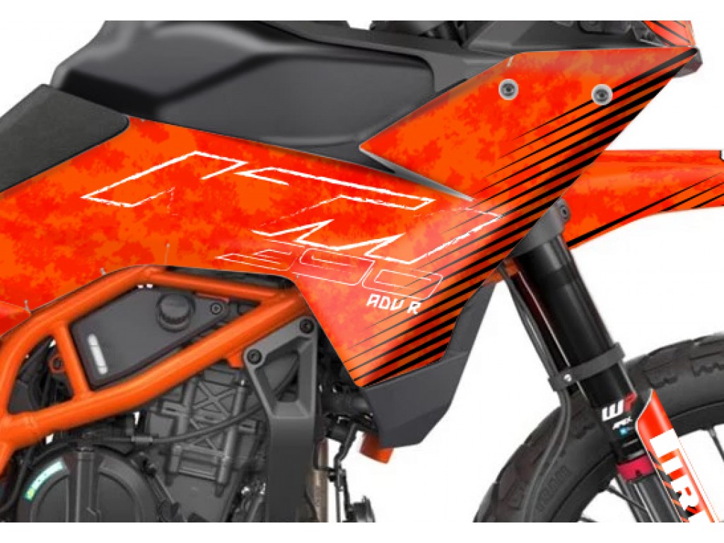 KTM 390 ADV R - X   GRAPHIC - STICKER SET - DECAL KIT 