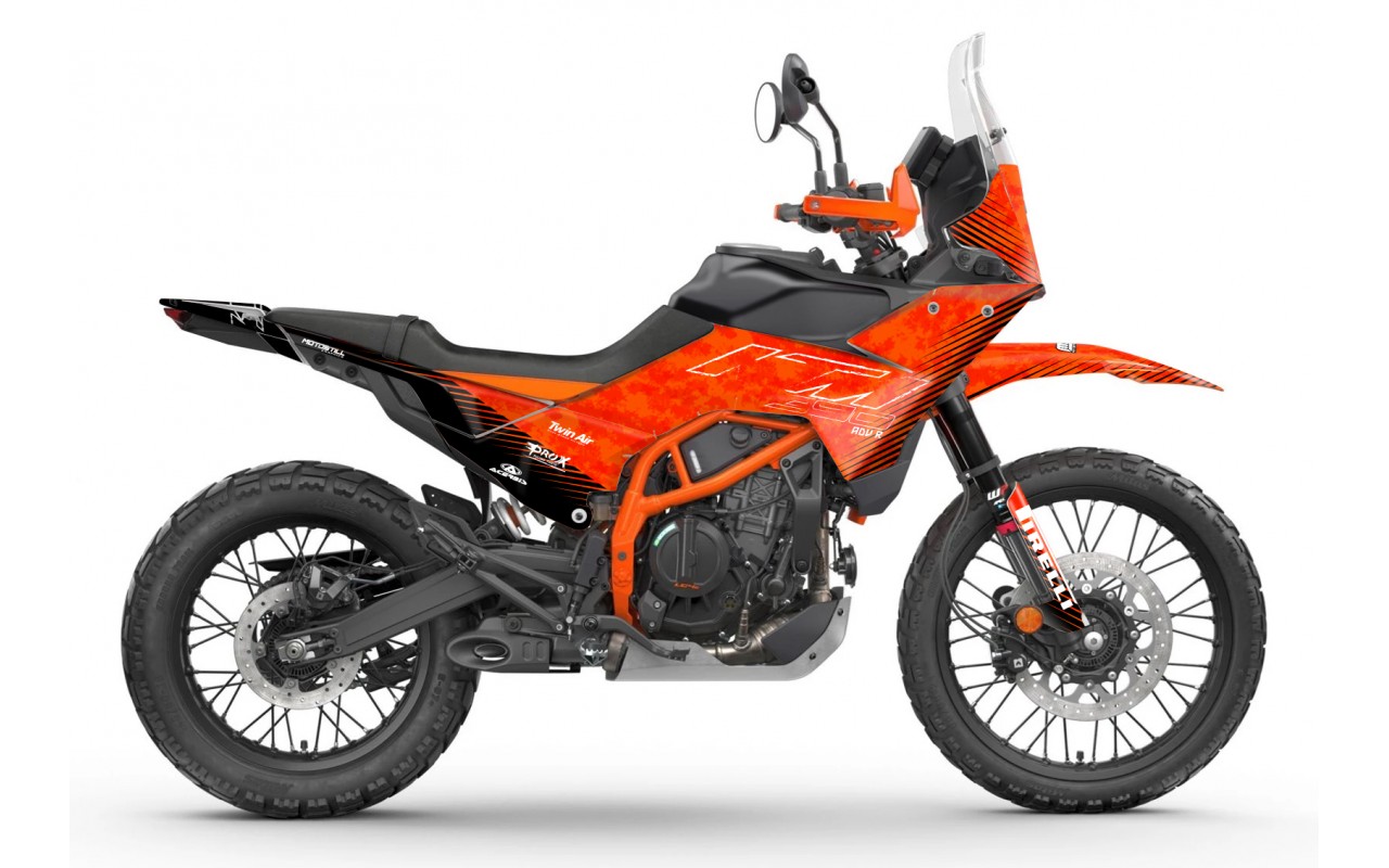 KTM 390 ADV R - X   GRAPHIC - STICKER SET - DECAL KIT 