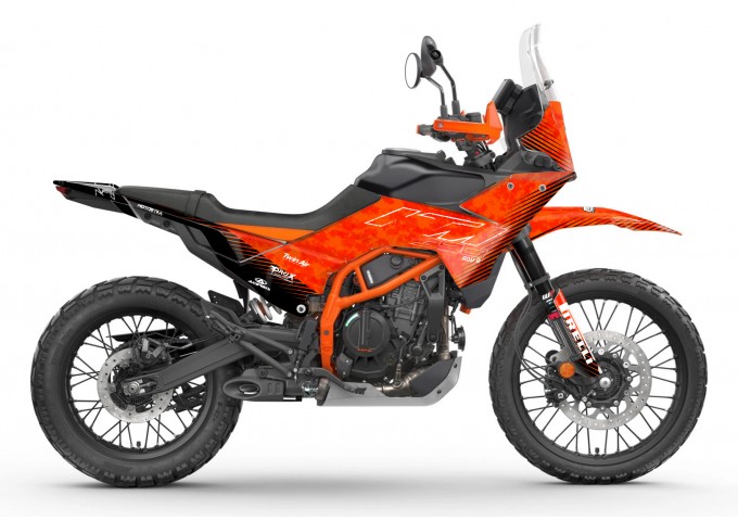 KTM 390 ADV R - X   GRAPHIC - STICKER SET - DECAL KIT 