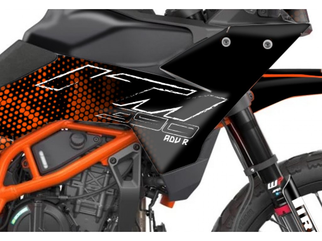 KTM 390 ADV R - X   GRAPHIC - STICKER SET - DECAL KIT 