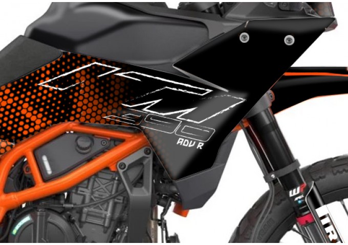 KTM 390 ADV R - X   GRAPHIC - STICKER SET - DECAL KIT 