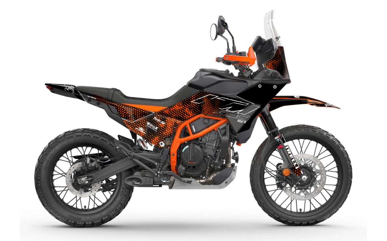 KTM 390 ADV R - X   GRAPHIC - STICKER SET - DECAL KIT 