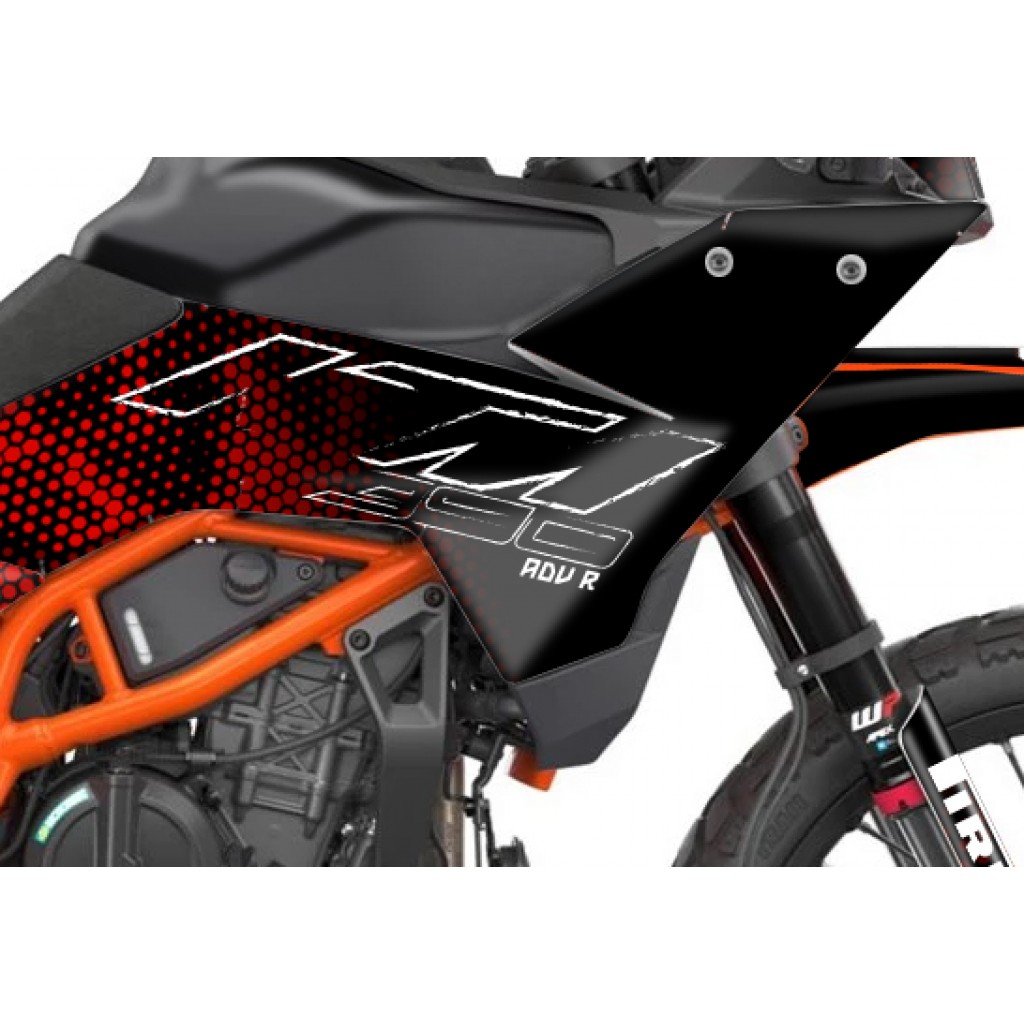 KTM 390 ADV R - X   GRAPHIC - STICKER SET - DECAL KIT 
