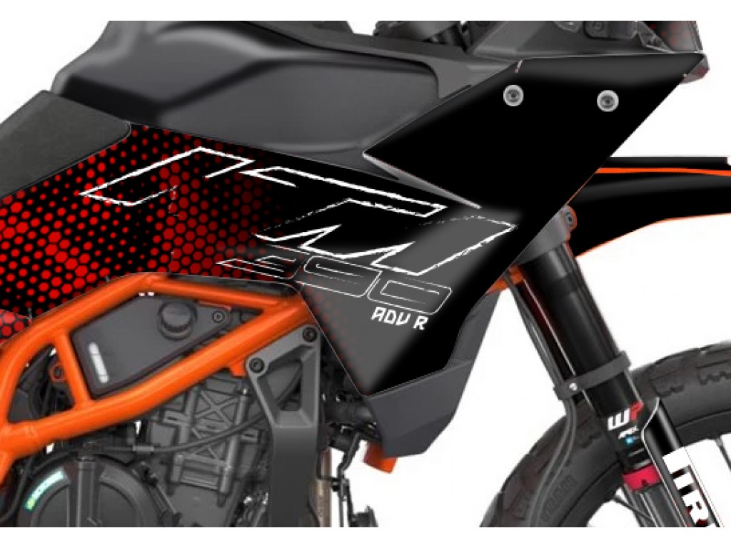 KTM 390 ADV R - X   GRAPHIC - STICKER SET - DECAL KIT 