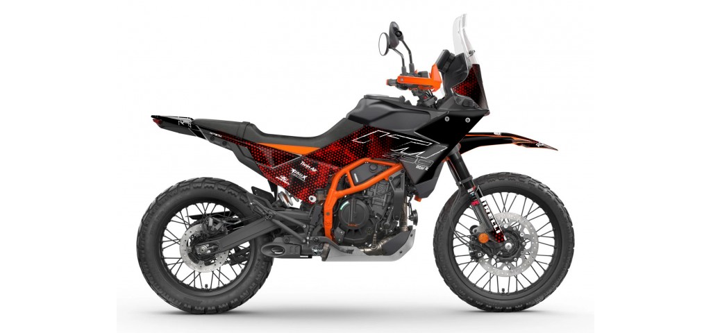 KTM 390 ADV R - X   GRAPHIC - STICKER SET - DECAL KIT 