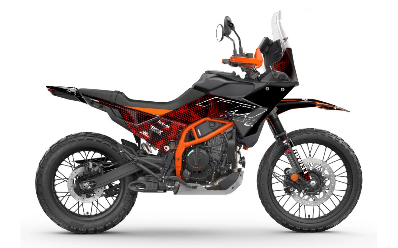 KTM 390 ADV R - X   GRAPHIC - STICKER SET - DECAL KIT 