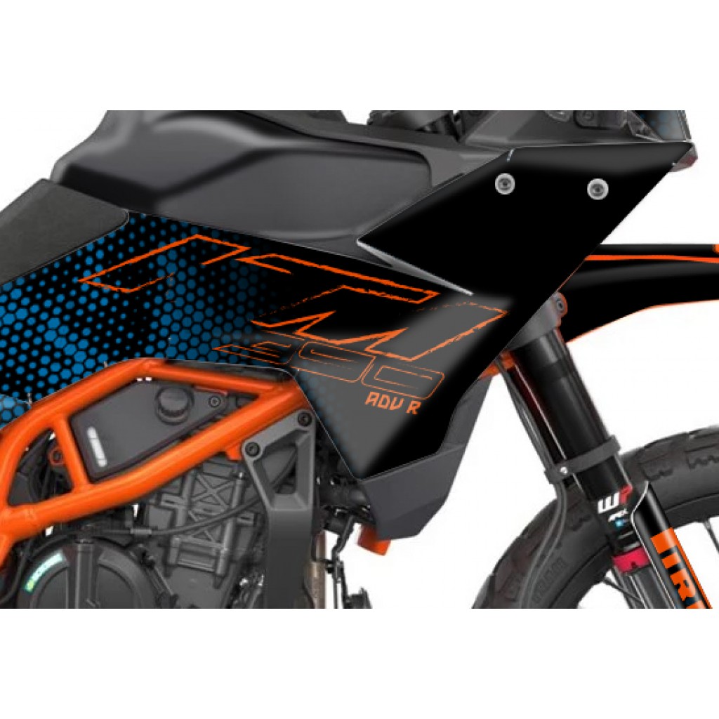 KTM 390 ADV R - X   GRAPHIC - STICKER SET - DECAL KIT 