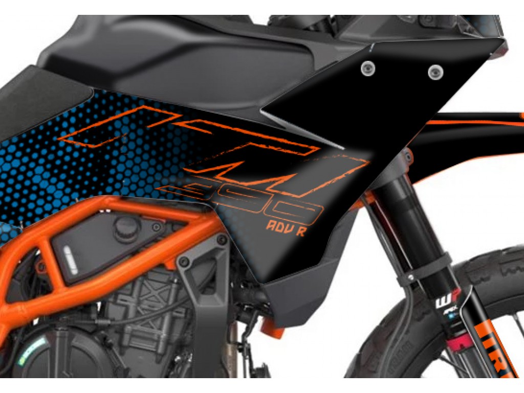 KTM 390 ADV R - X   GRAPHIC - STICKER SET - DECAL KIT 