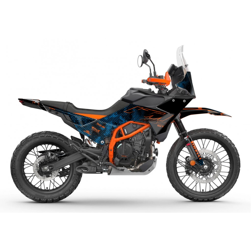KTM 390 ADV R - X   GRAPHIC - STICKER SET - DECAL KIT 