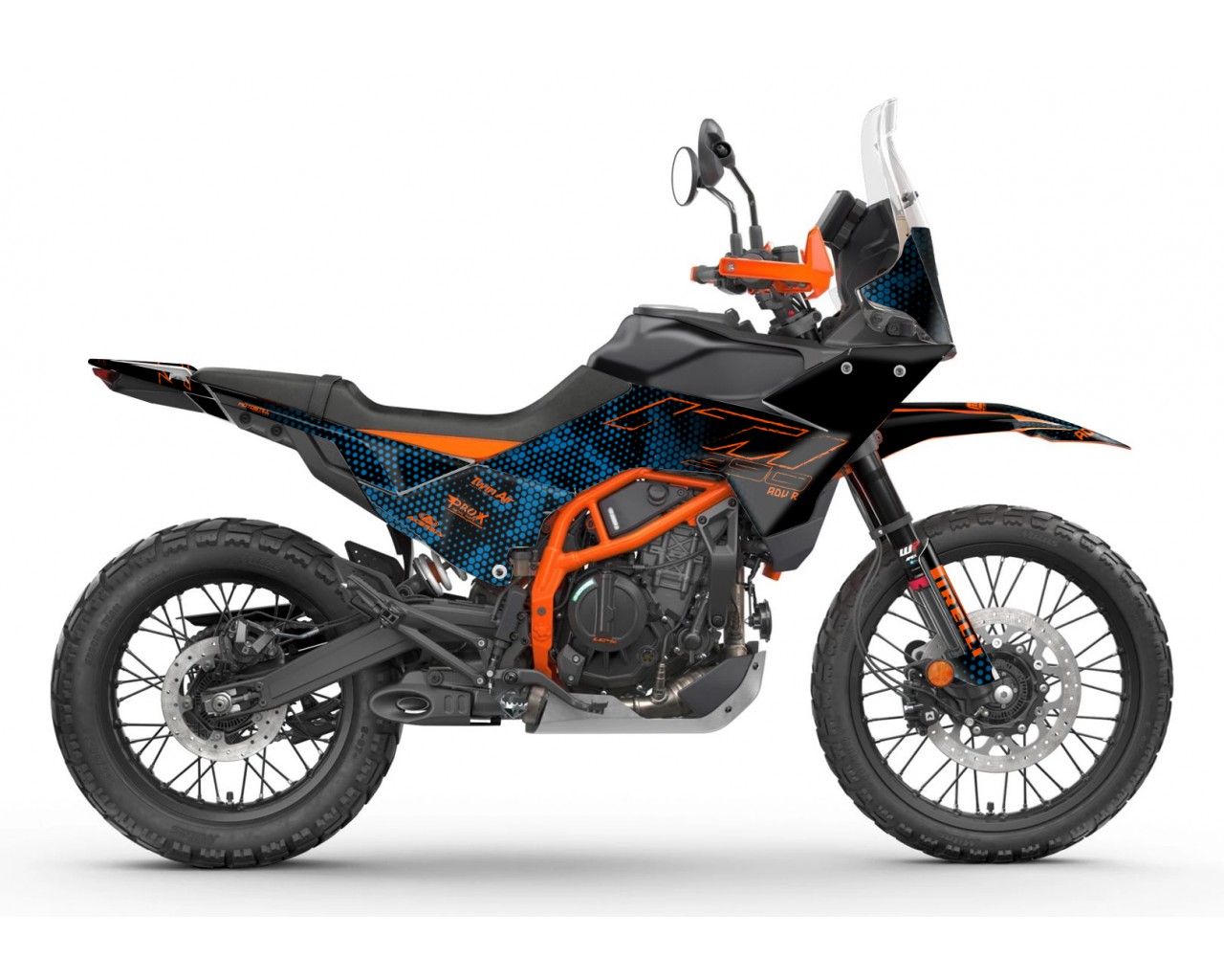 KTM 390 ADV R - X   GRAPHIC - STICKER SET - DECAL KIT 