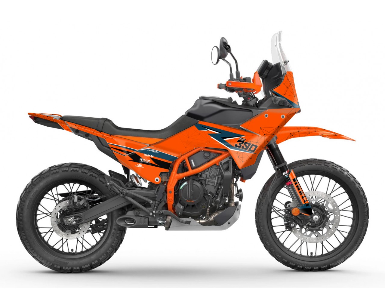 KTM 390 ADV R - X   GRAPHIC - STICKER SET - DECAL KIT 