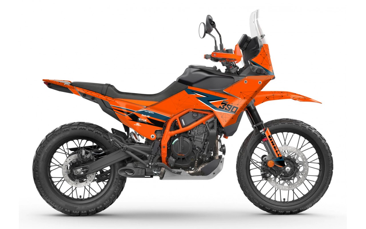 KTM 390 ADV R - X   GRAPHIC - STICKER SET - DECAL KIT 