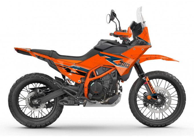 KTM 390 ADV R - X   GRAPHIC - STICKER SET - DECAL KIT 