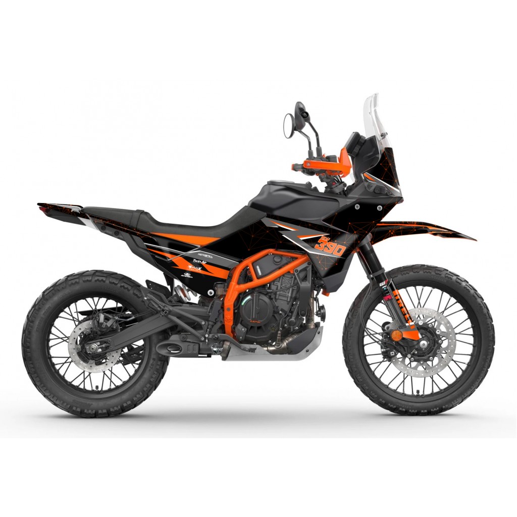 KTM 390 ADV R - X   GRAPHIC - STICKER SET - DECAL KIT 