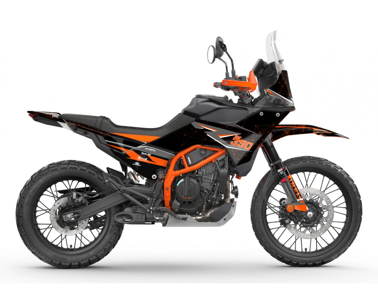 KTM 390 ADV R - X   GRAPHIC - STICKER SET - DECAL KIT 