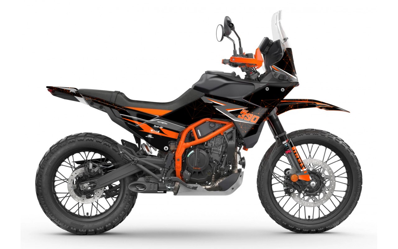 KTM 390 ADV R - X   GRAPHIC - STICKER SET - DECAL KIT 