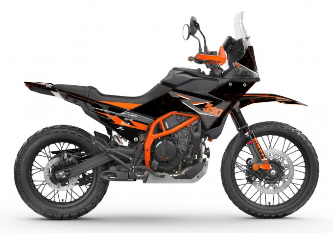 KTM 390 ADV R - X   GRAPHIC - STICKER SET - DECAL KIT 