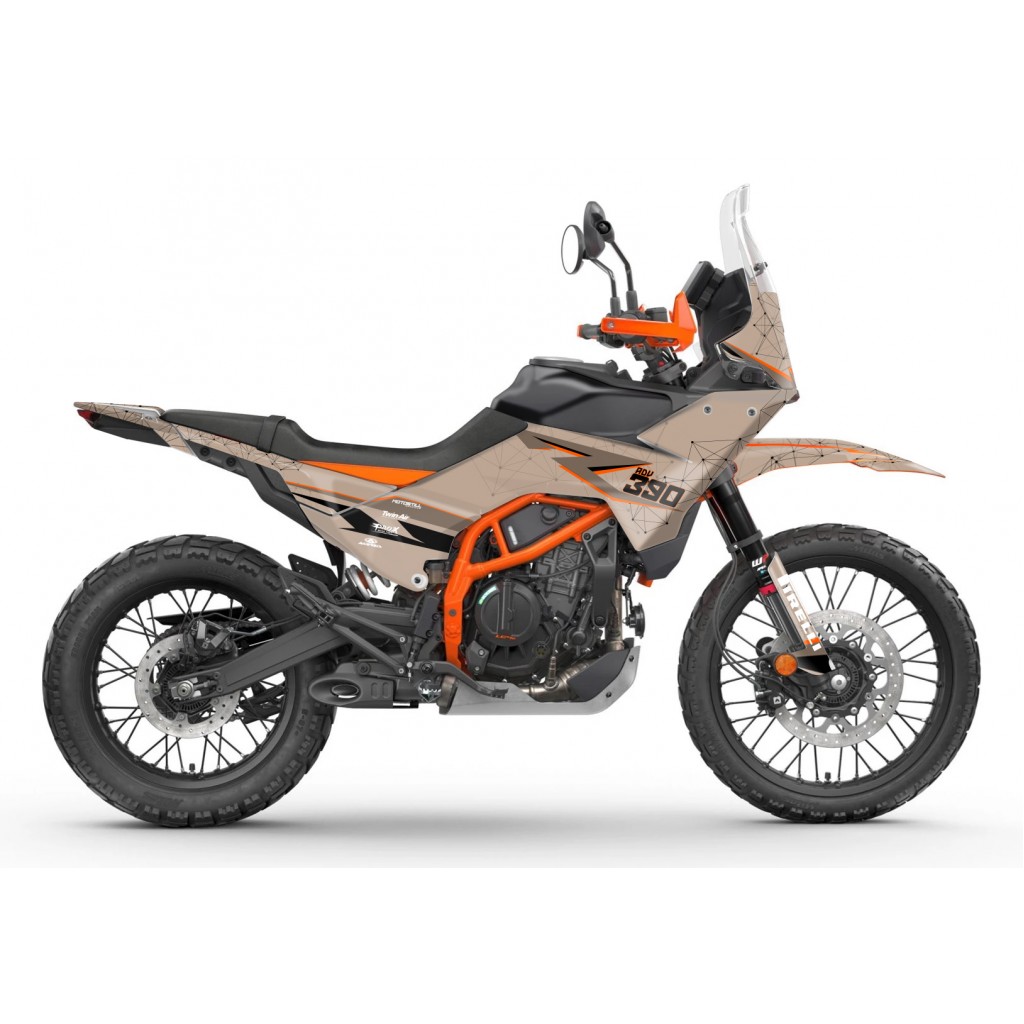 KTM 390 ADV R - X   GRAPHIC - STICKER SET - DECAL KIT 