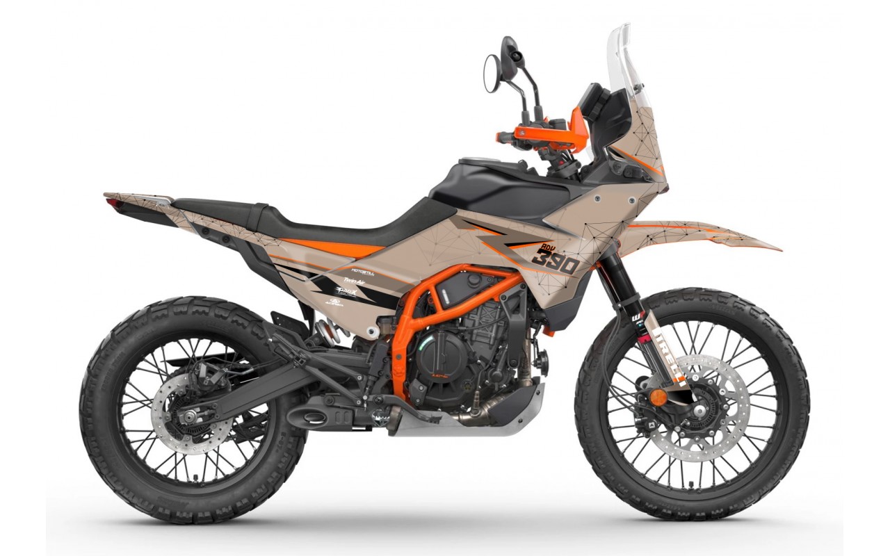 KTM 390 ADV R - X   GRAPHIC - STICKER SET - DECAL KIT 