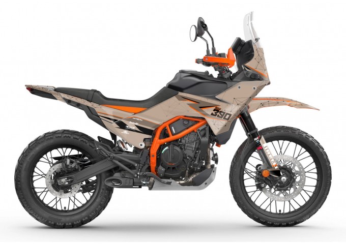 KTM 390 ADV R - X   GRAPHIC - STICKER SET - DECAL KIT 