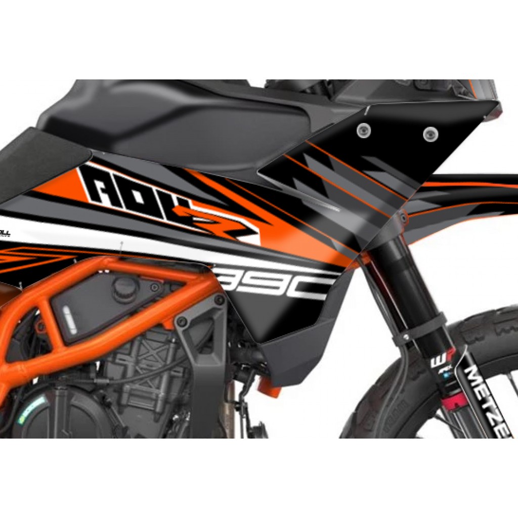 KTM 390 ADV R - X   GRAPHIC - STICKER SET - DECAL KIT 
