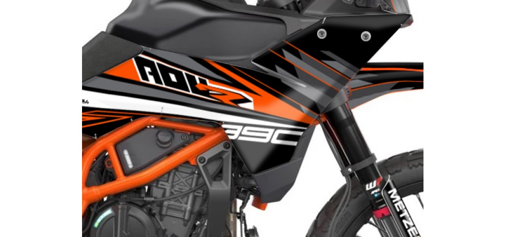 KTM 390 ADV R - X   GRAPHIC - STICKER SET - DECAL KIT 
