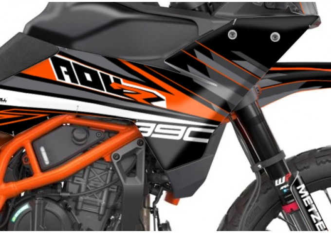 KTM 390 ADV R - X   GRAPHIC - STICKER SET - DECAL KIT 