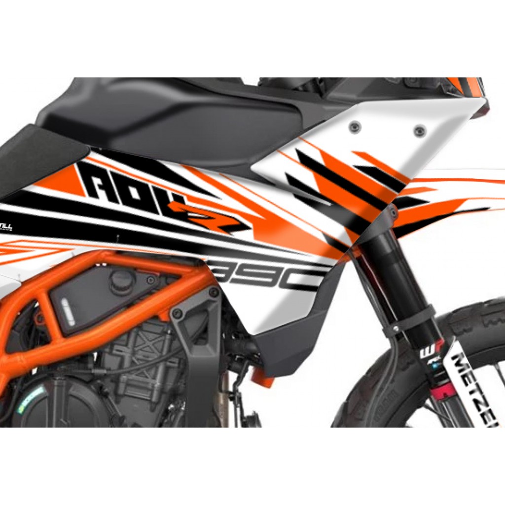 KTM 390 ADV R - X   GRAPHIC - STICKER SET - DECAL KIT 