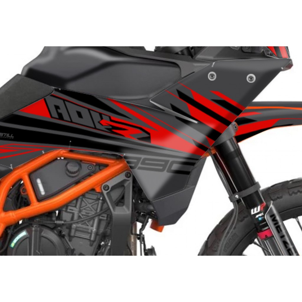 KTM 390 ADV R - X   GRAPHIC - STICKER SET - DECAL KIT 