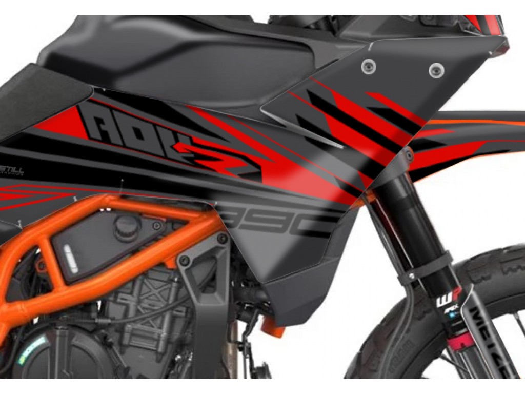 KTM 390 ADV R - X   GRAPHIC - STICKER SET - DECAL KIT 