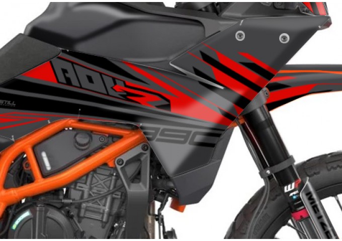 KTM 390 ADV R - X   GRAPHIC - STICKER SET - DECAL KIT 