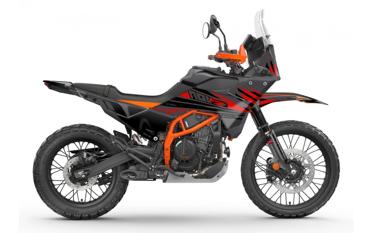 KTM 390 ADV R - X   GRAPHIC - STICKER SET - DECAL KIT 