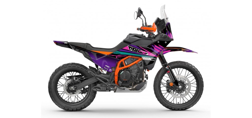 KTM 390 ADV R - X   GRAPHIC - STICKER SET - DECAL KIT 