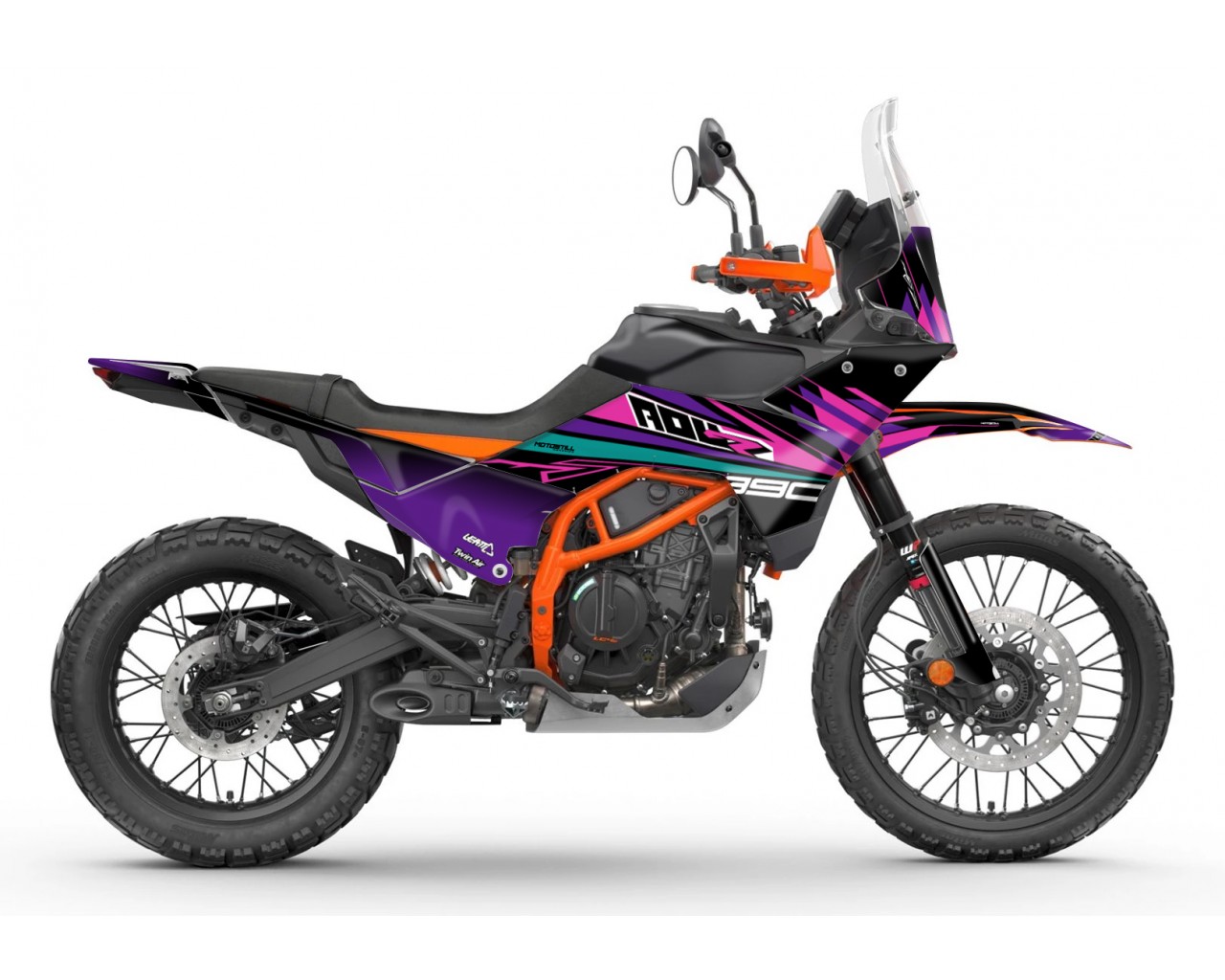 KTM 390 ADV R - X   GRAPHIC - STICKER SET - DECAL KIT 