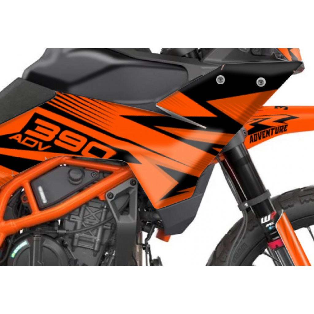 KTM 390 ADV R - X   GRAPHIC - STICKER SET - DECAL KIT 