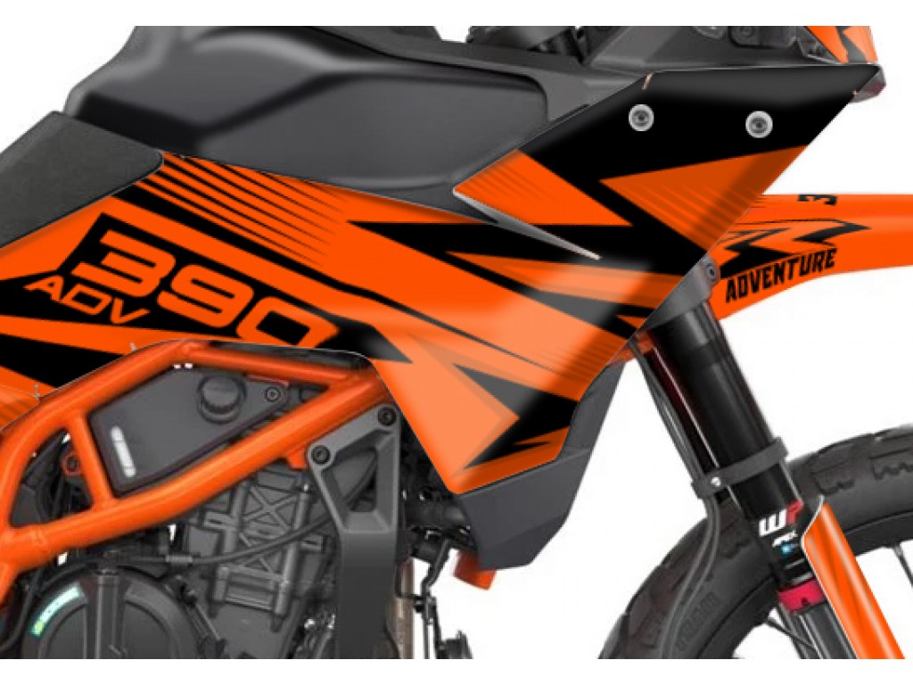 KTM 390 ADV R - X   GRAPHIC - STICKER SET - DECAL KIT 