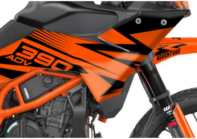 KTM 390 ADV R - X   GRAPHIC - STICKER SET - DECAL KIT 