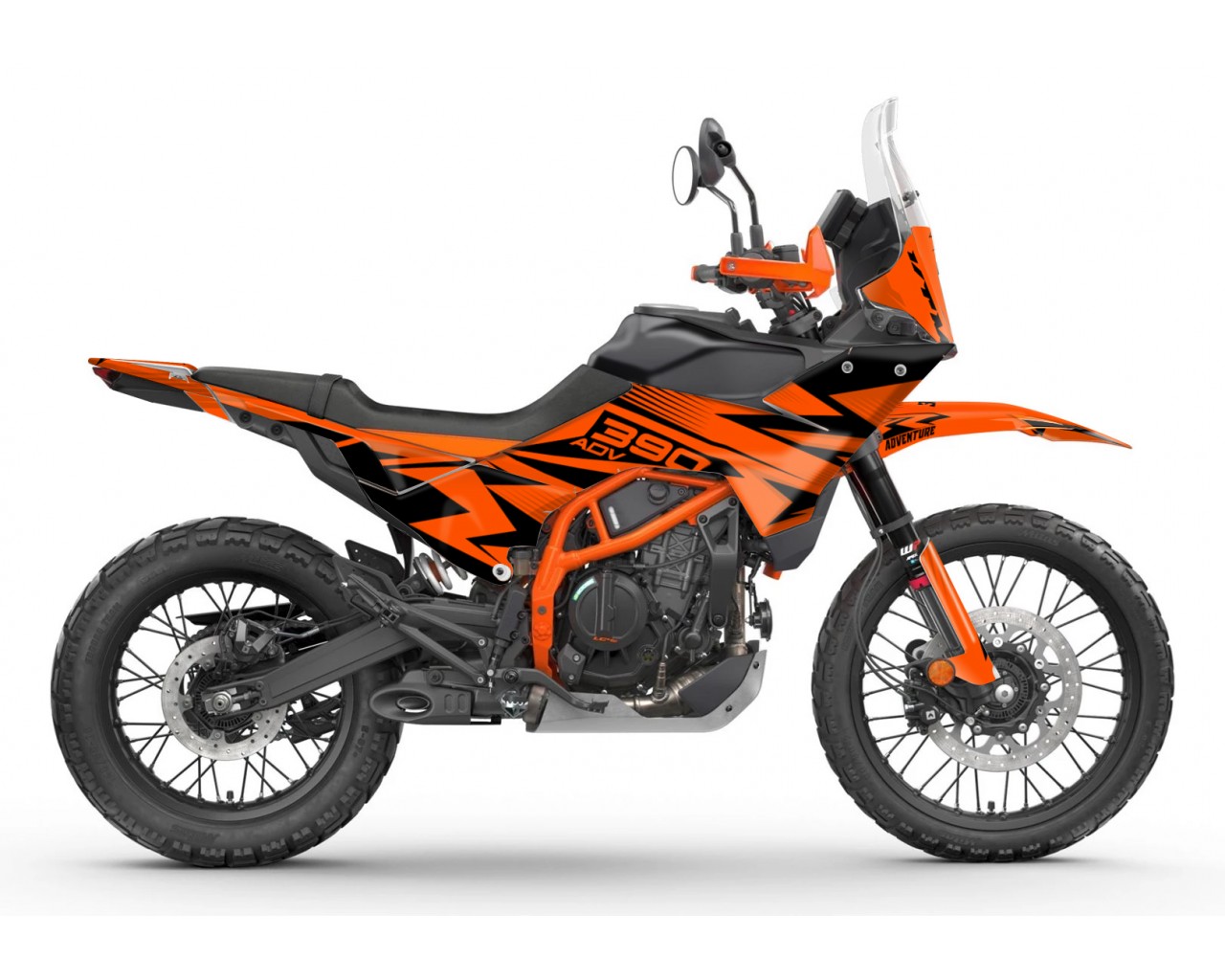 KTM 390 ADV R - X   GRAPHIC - STICKER SET - DECAL KIT 