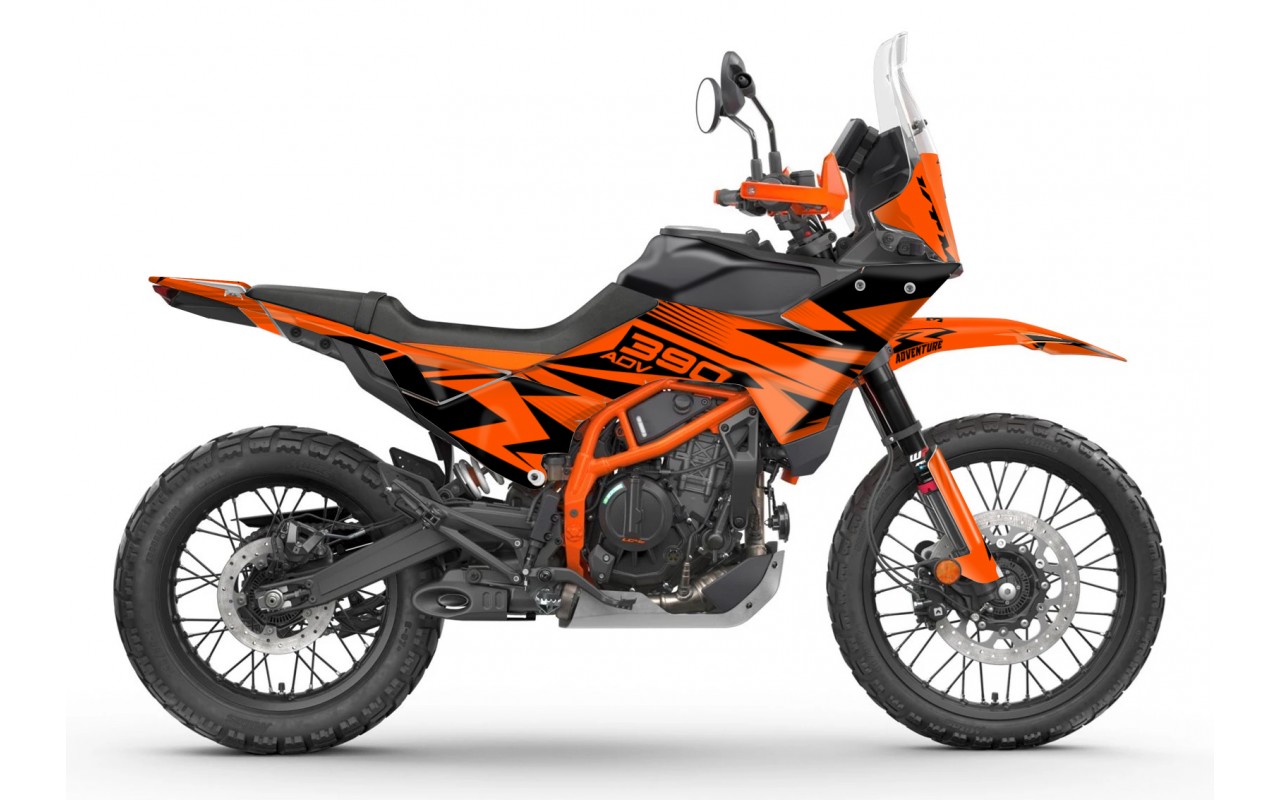 KTM 390 ADV R - X   GRAPHIC - STICKER SET - DECAL KIT 