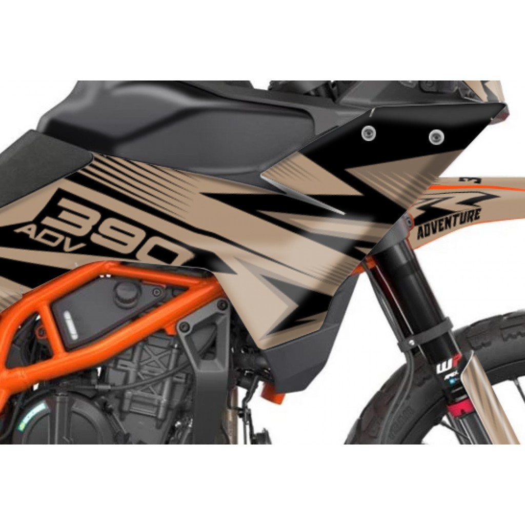 KTM 390 ADV R - X   GRAPHIC - STICKER SET - DECAL KIT 