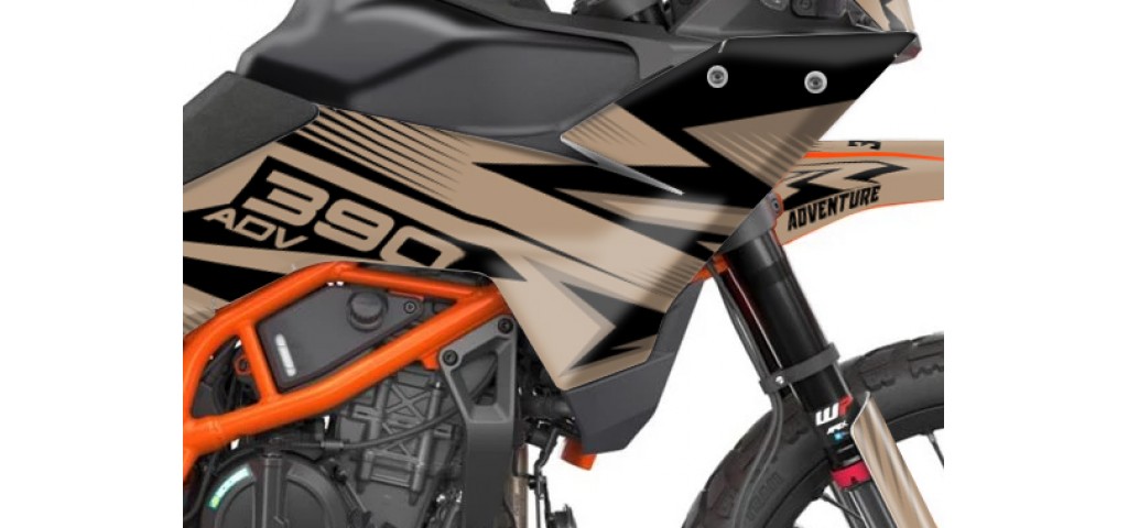 KTM 390 ADV R - X   GRAPHIC - STICKER SET - DECAL KIT 