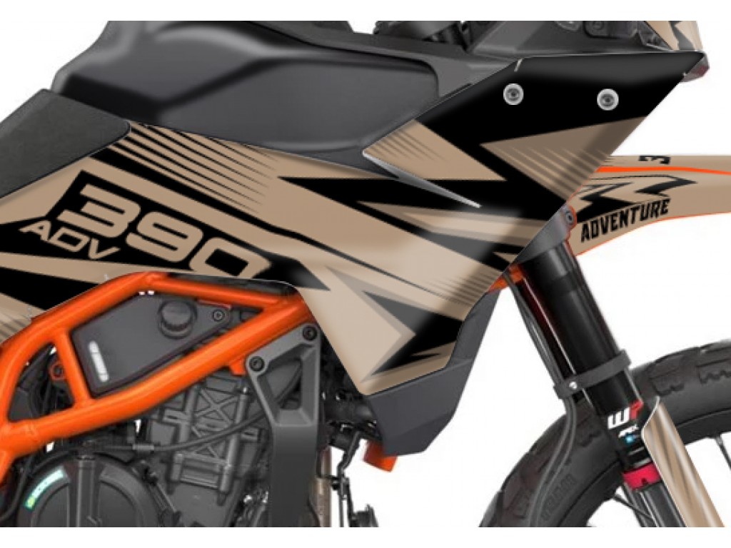 KTM 390 ADV R - X   GRAPHIC - STICKER SET - DECAL KIT 