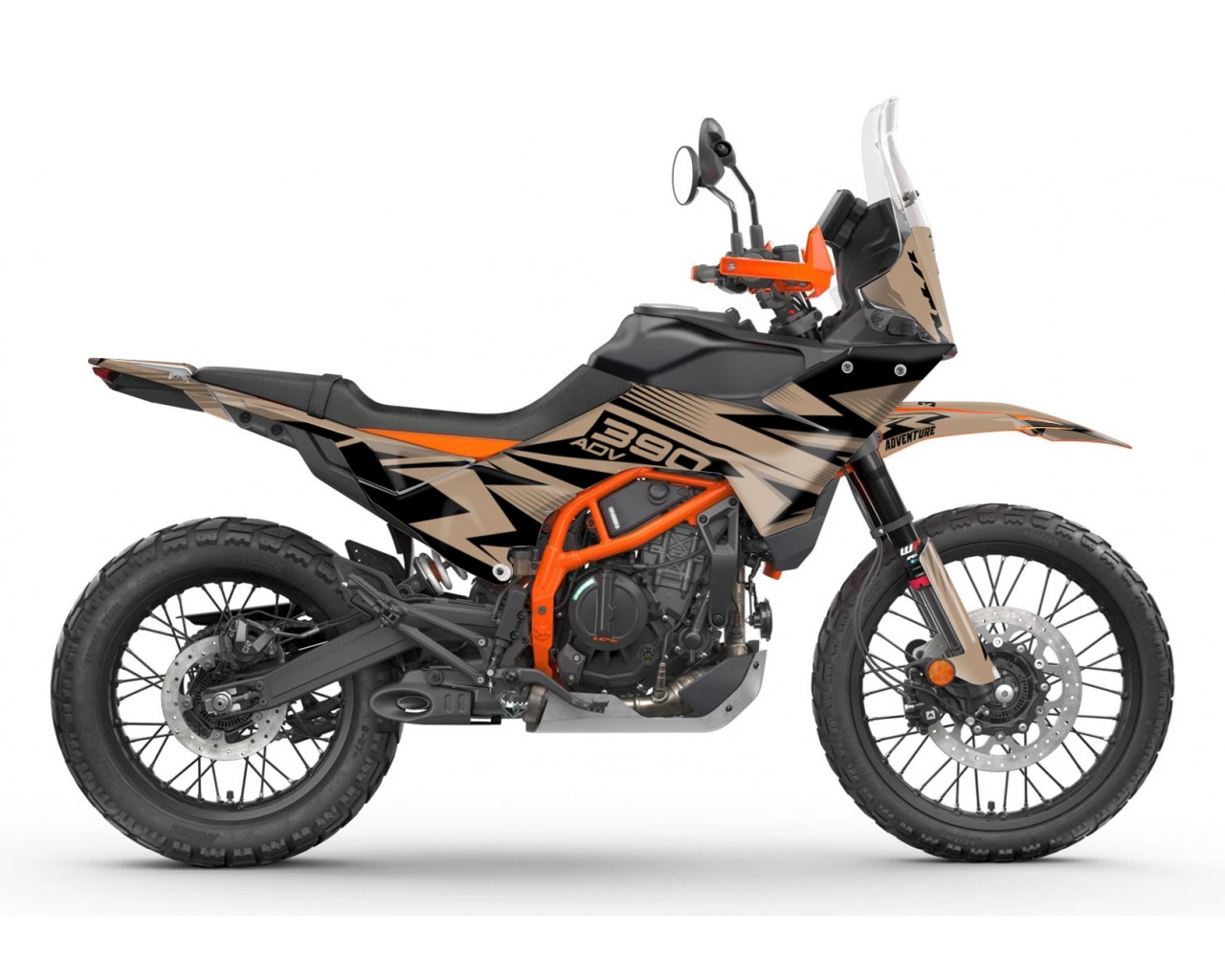 KTM 390 ADV R - X   GRAPHIC - STICKER SET - DECAL KIT 
