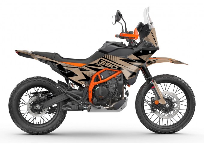 KTM 390 ADV R - X   GRAPHIC - STICKER SET - DECAL KIT 